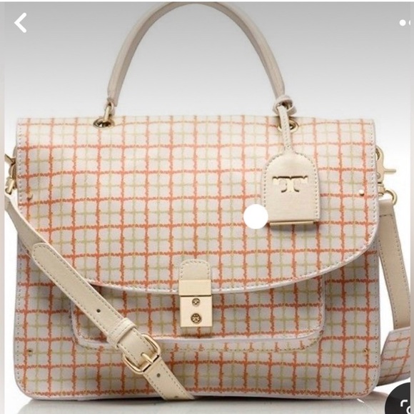 ***price drop***EUC Tory Burch Large Priscilla Bag in Tweed- Retired - Picture 9 of 9